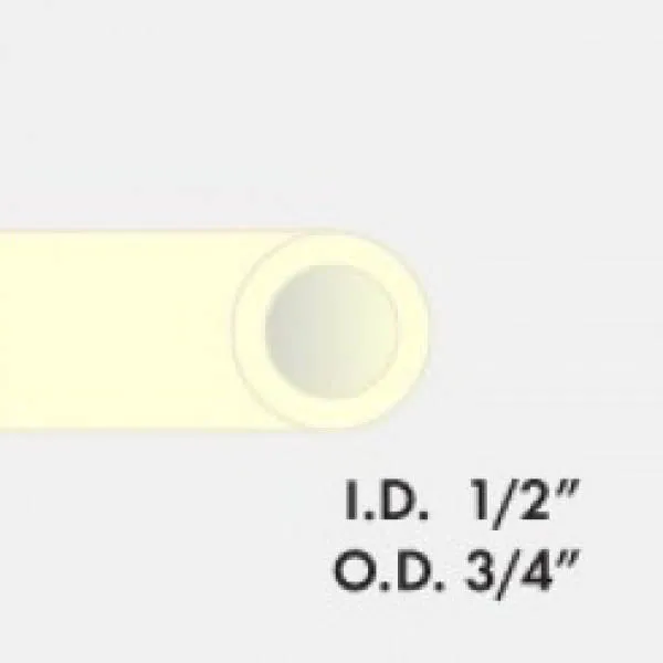 1/2" ID Thermoplastic Hi-Temp Tubing