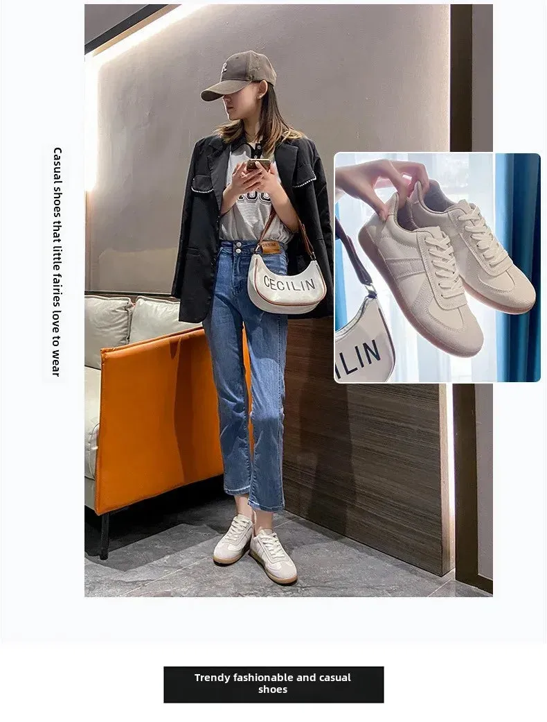 2024 New Couple Shoes Men's Women's Casual Sneakers Flat Bottom Sports Shoes Rubber Upper For Men And Women