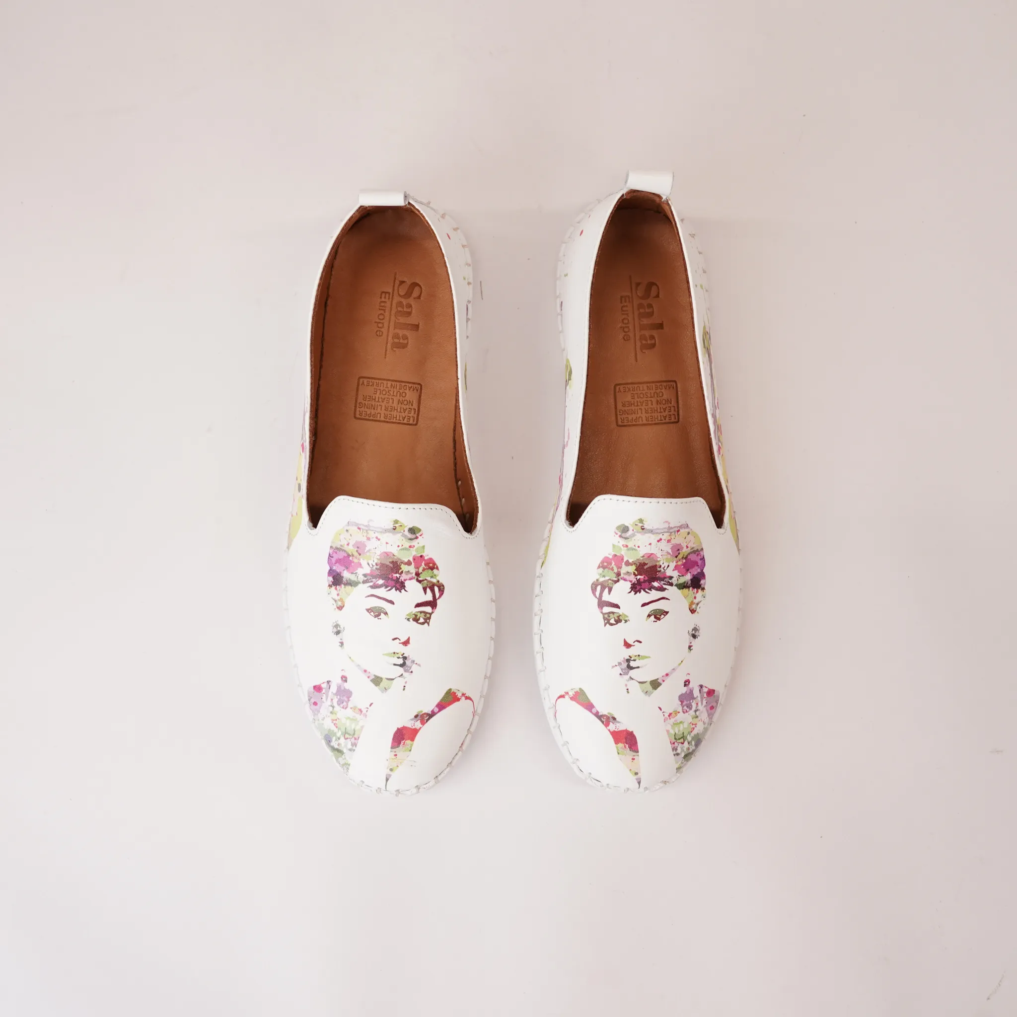 Airlie Audrey Multi Leather Flats