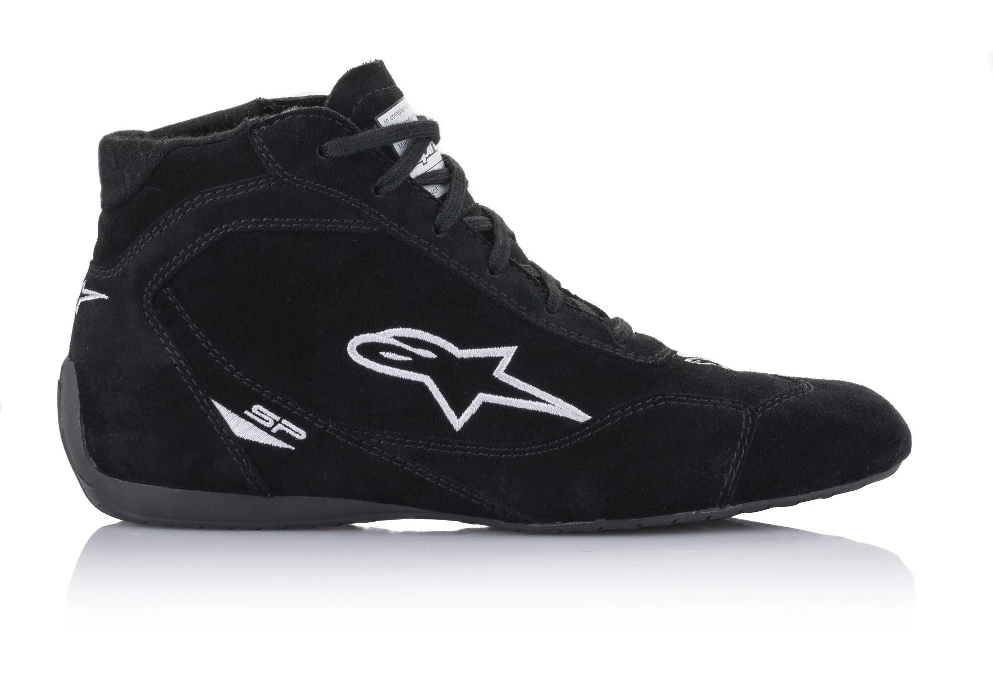 ALPINESTARS 2710521_10_12 Racing shoes SP v2, FIA 8856-2018, black, Size 45,5