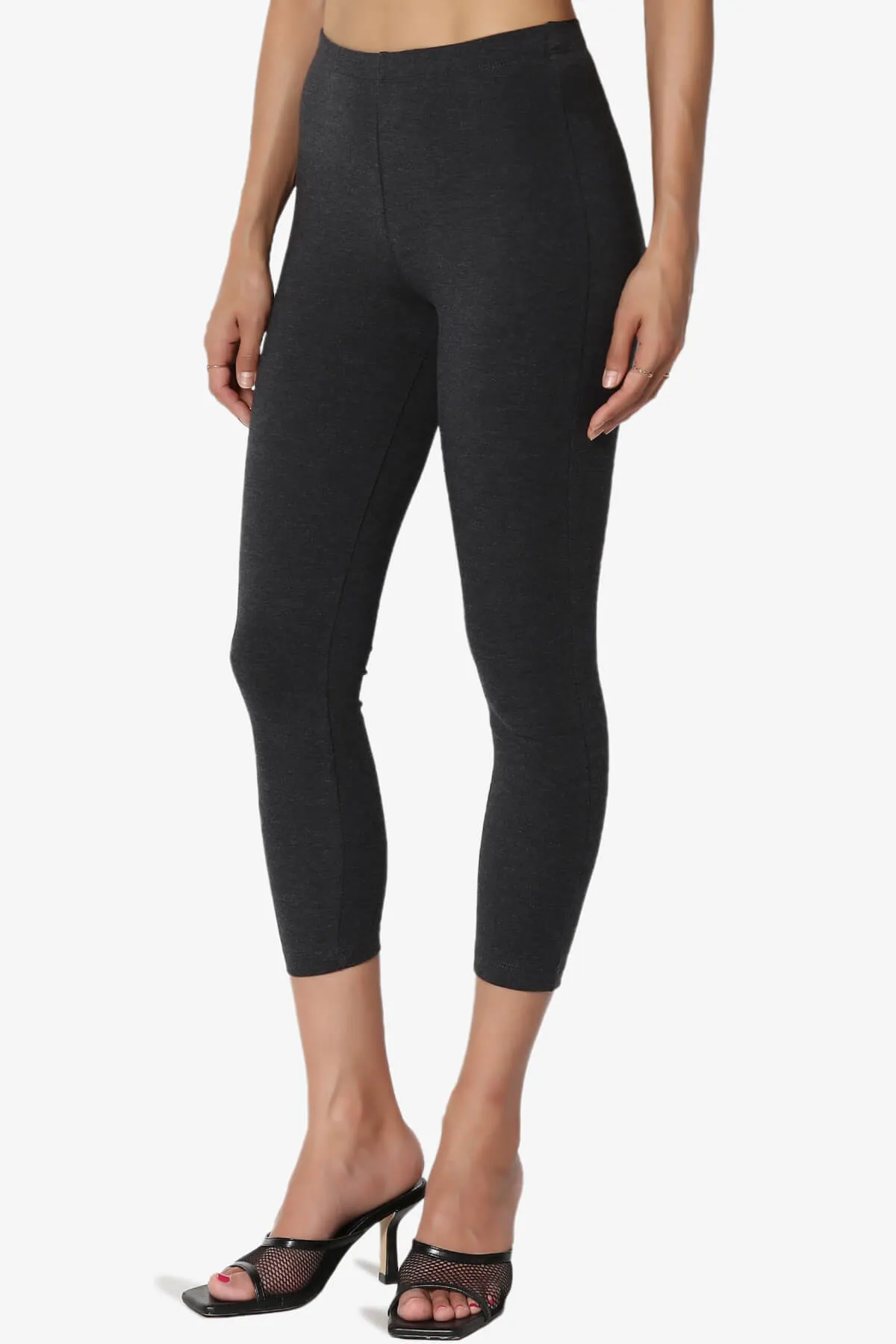 Ansley Luxe Cotton Capri Leggings PLUS