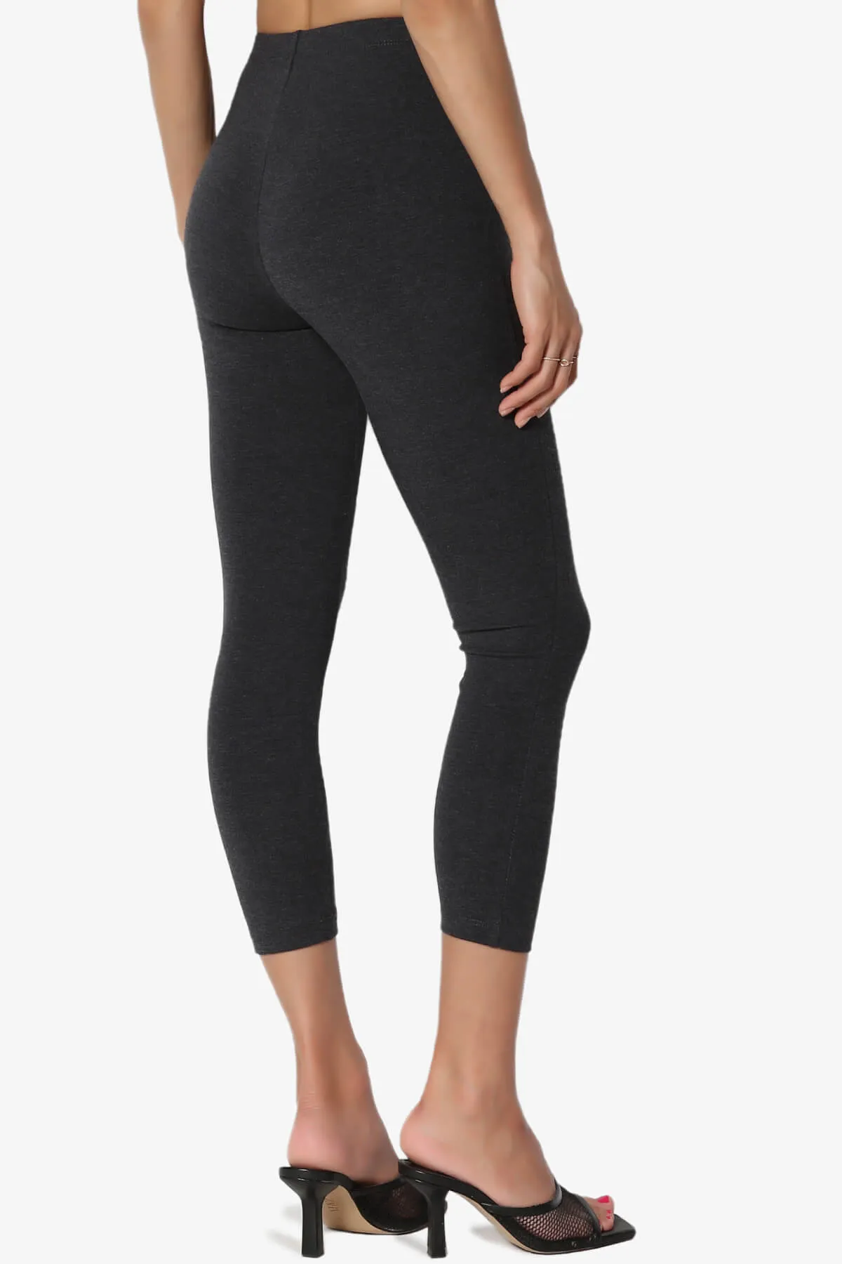 Ansley Luxe Cotton Capri Leggings PLUS