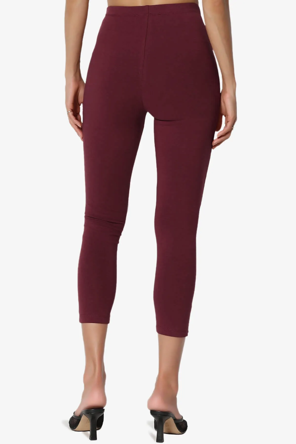 Ansley Luxe Cotton Capri Leggings PLUS