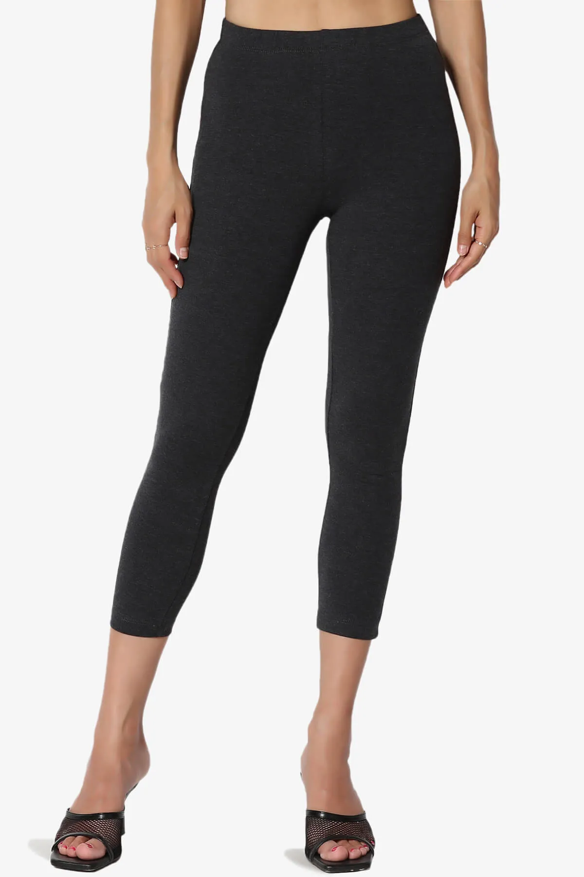 Ansley Luxe Cotton Capri Leggings PLUS