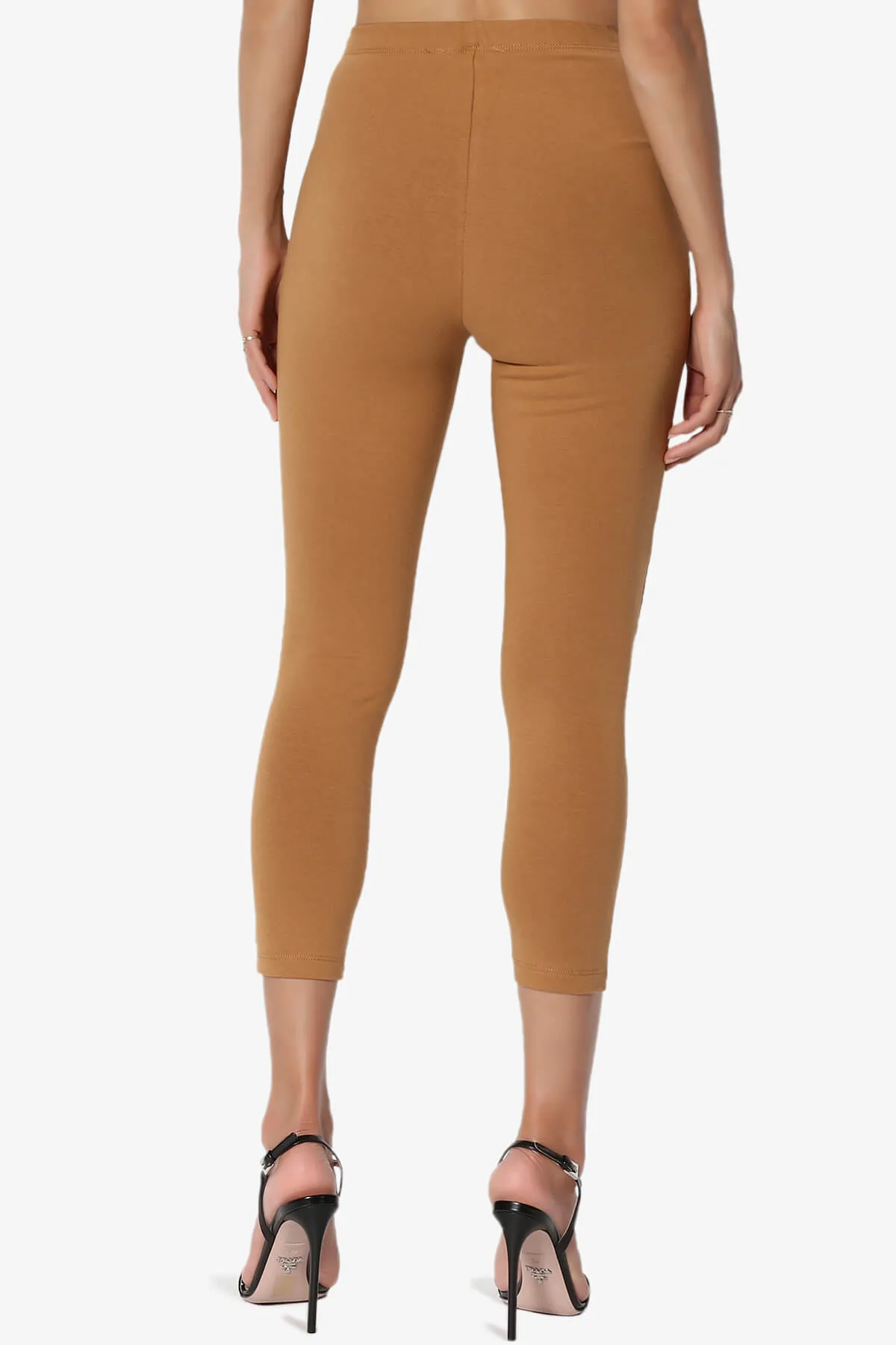 Ansley Luxe Cotton Capri Leggings PLUS