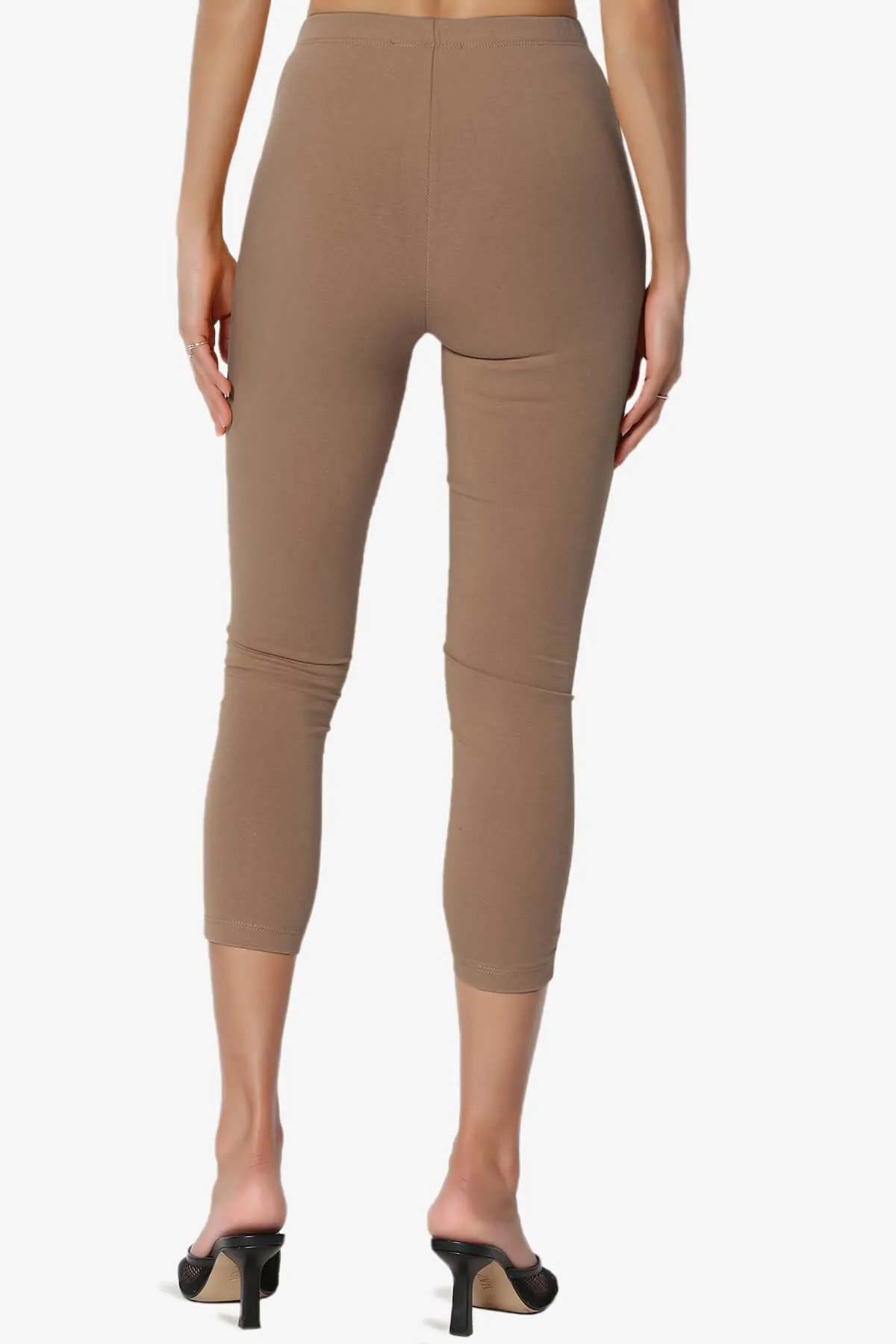 Ansley Luxe Cotton Capri Leggings PLUS