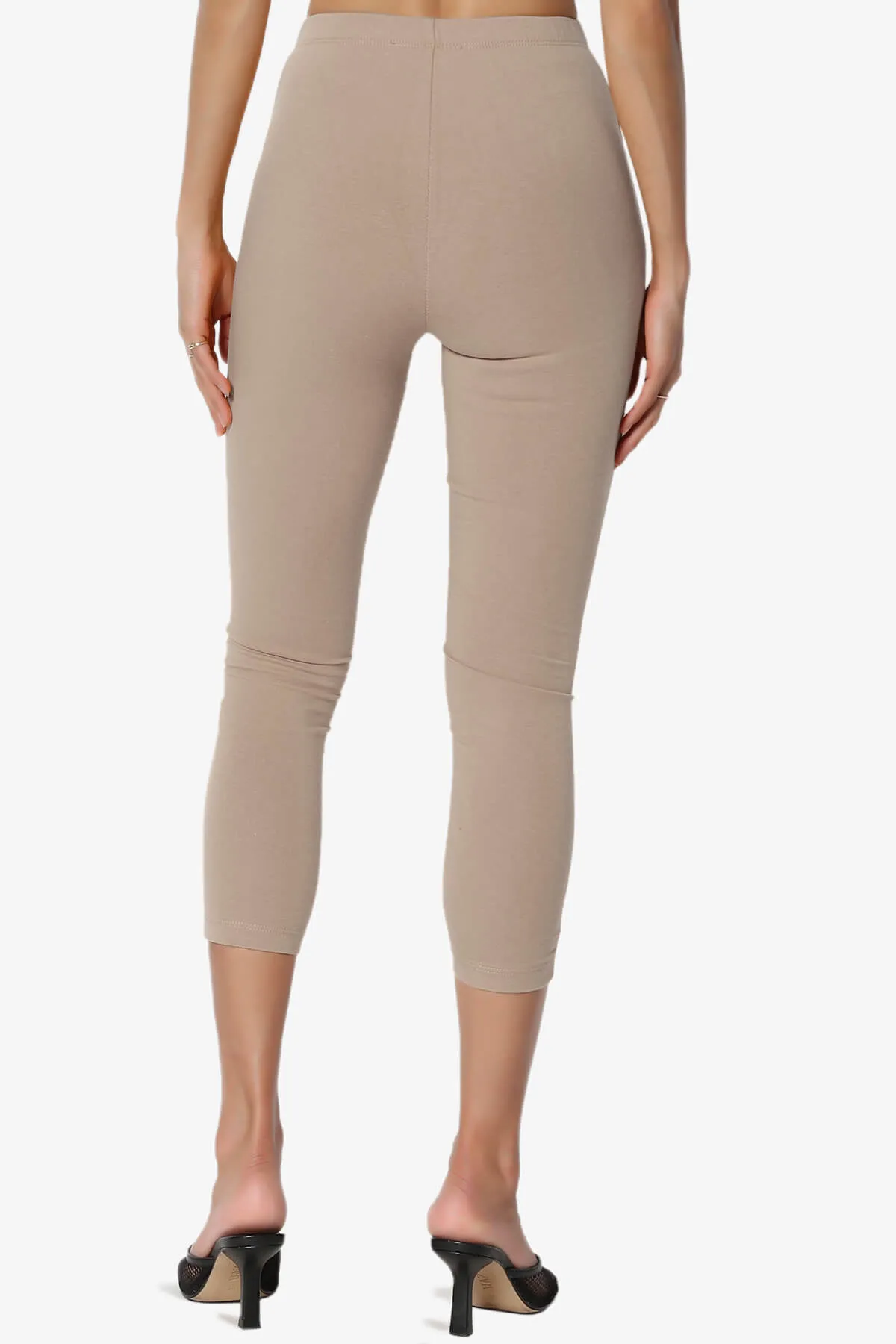 Ansley Luxe Cotton Capri Leggings PLUS