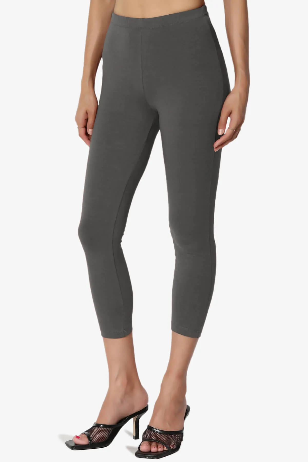 Ansley Luxe Cotton Capri Leggings PLUS