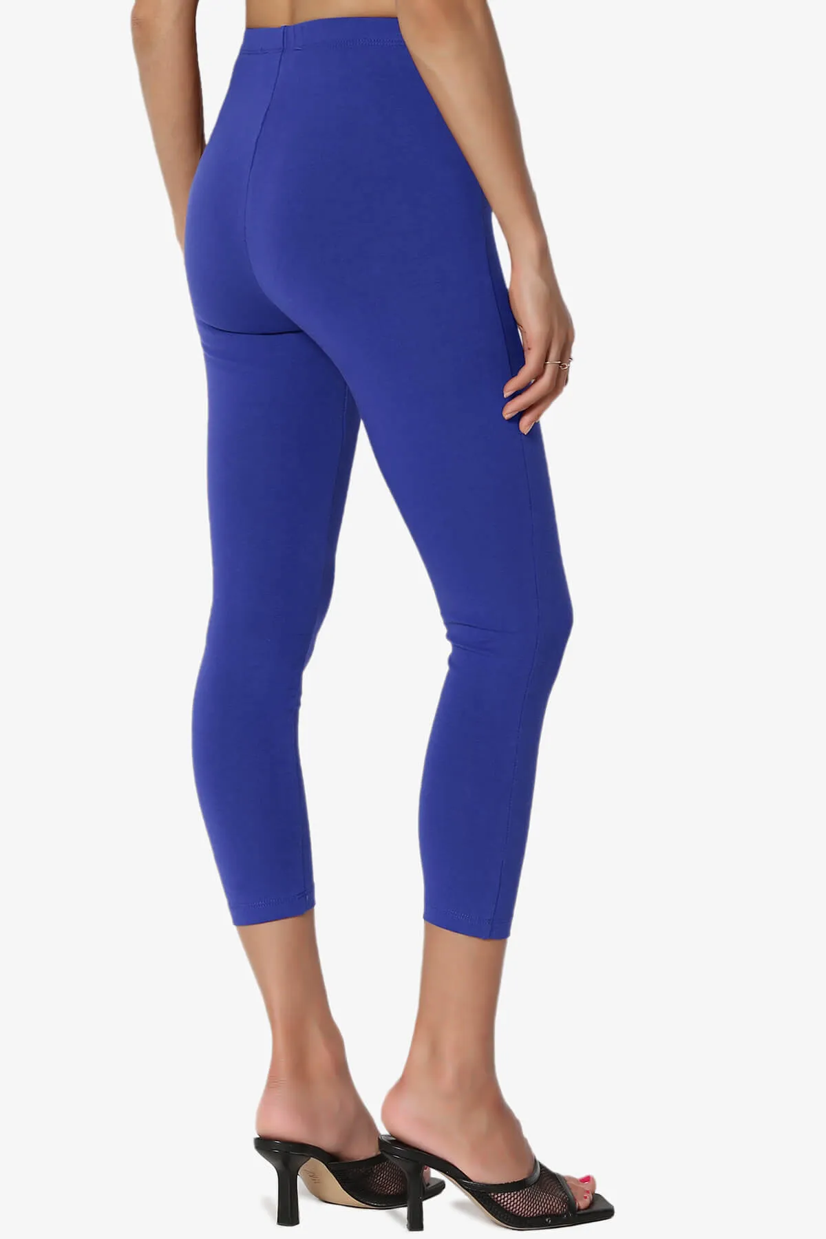 Ansley Luxe Cotton Capri Leggings PLUS