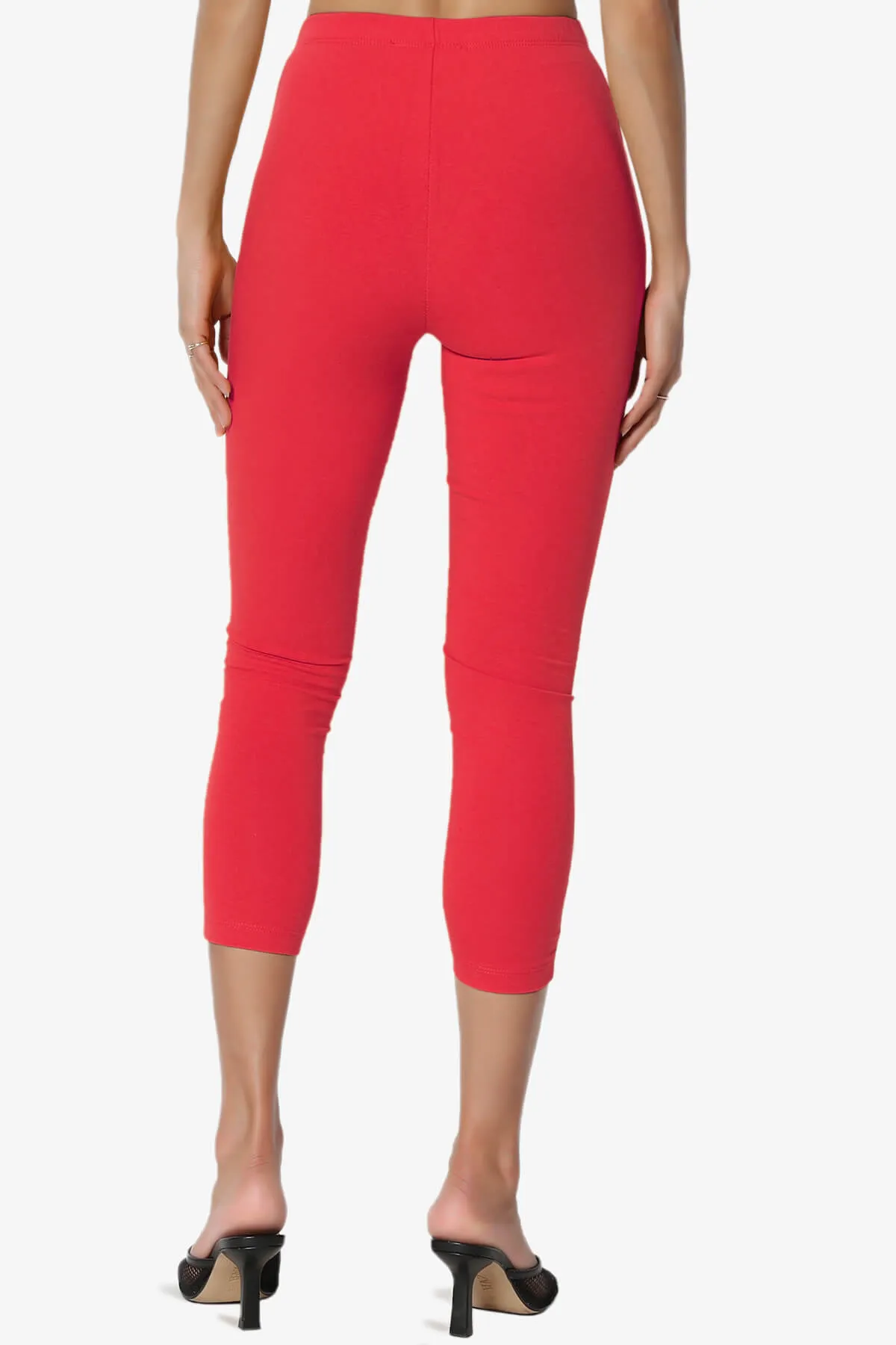 Ansley Luxe Cotton Capri Leggings PLUS