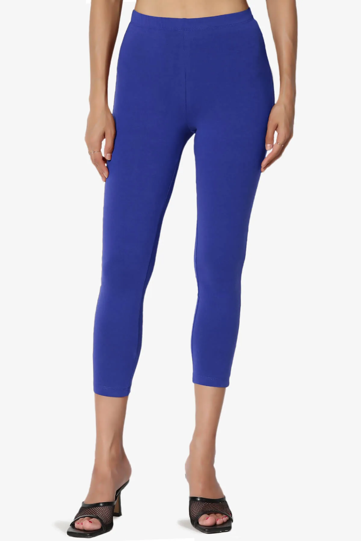 Ansley Luxe Cotton Capri Leggings PLUS