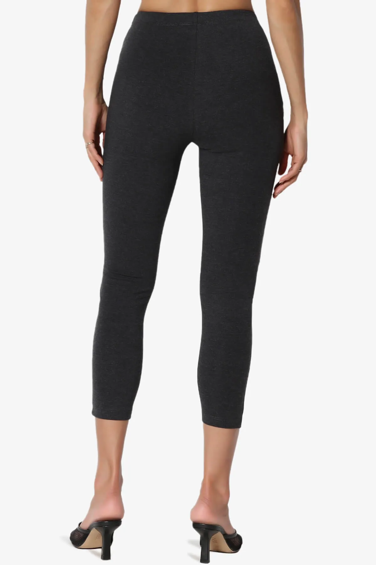 Ansley Luxe Cotton Capri Leggings PLUS