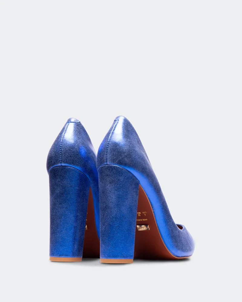 Antonella Blue Metallic