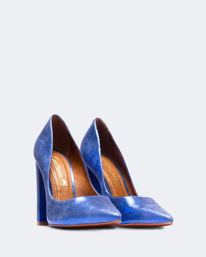 Antonella Blue Metallic