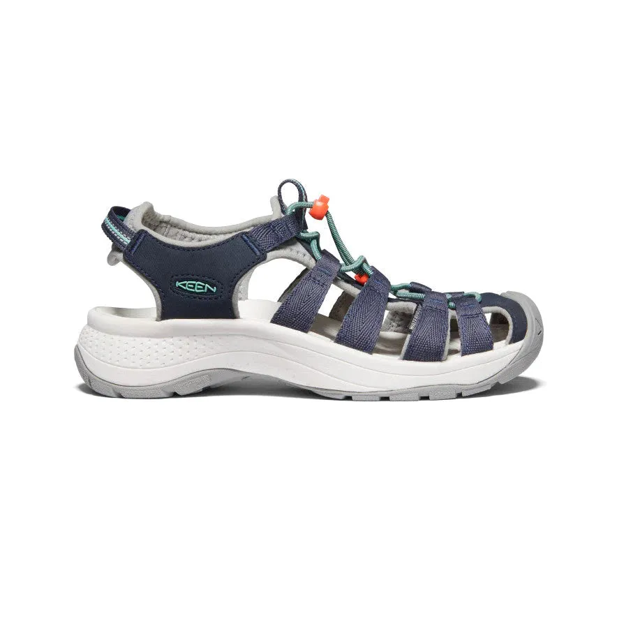 Astoria West Sandal Navy/Beveled Glass