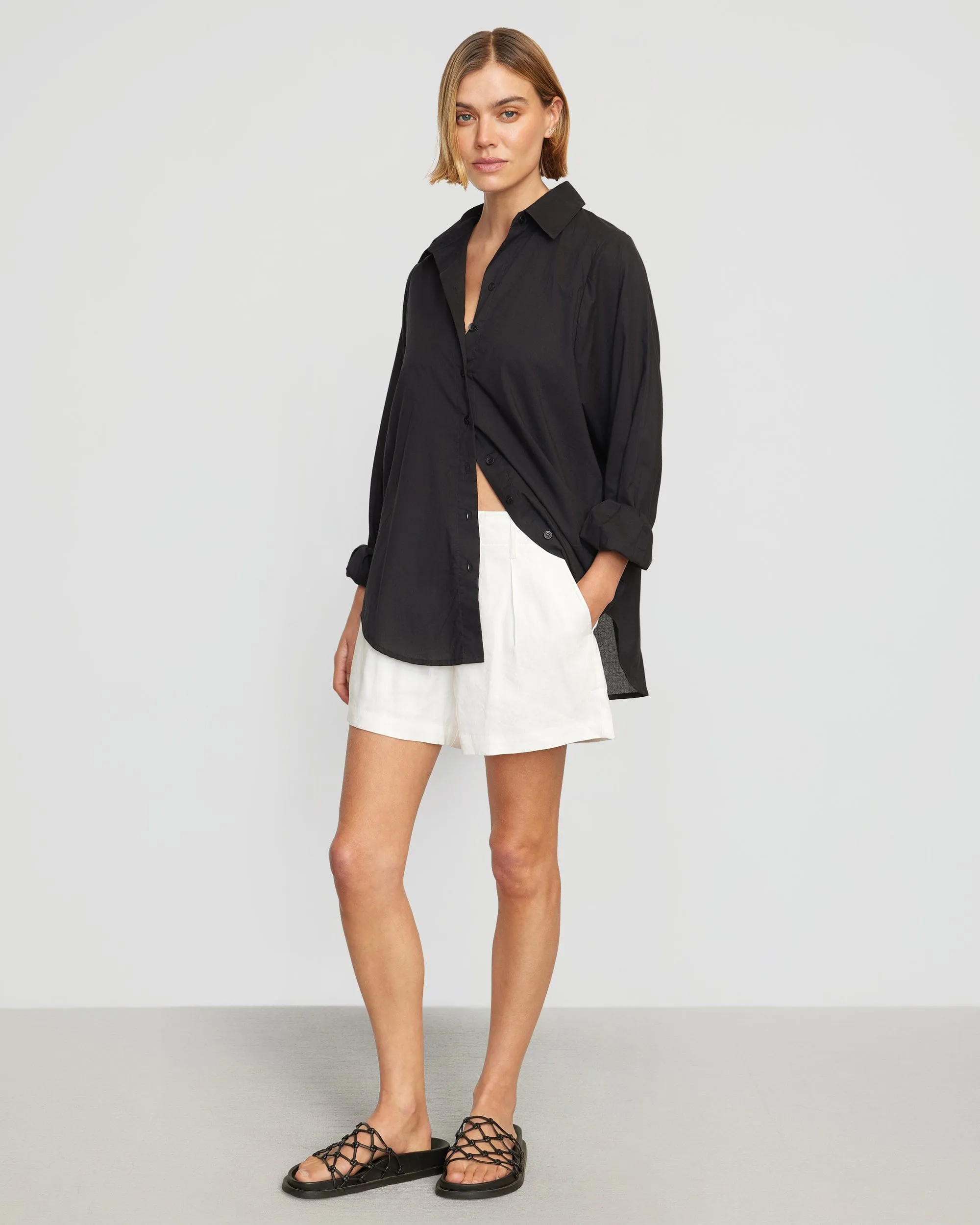 Avalon Tailored Linen Short