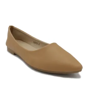 Beige Casual Pumps 090770