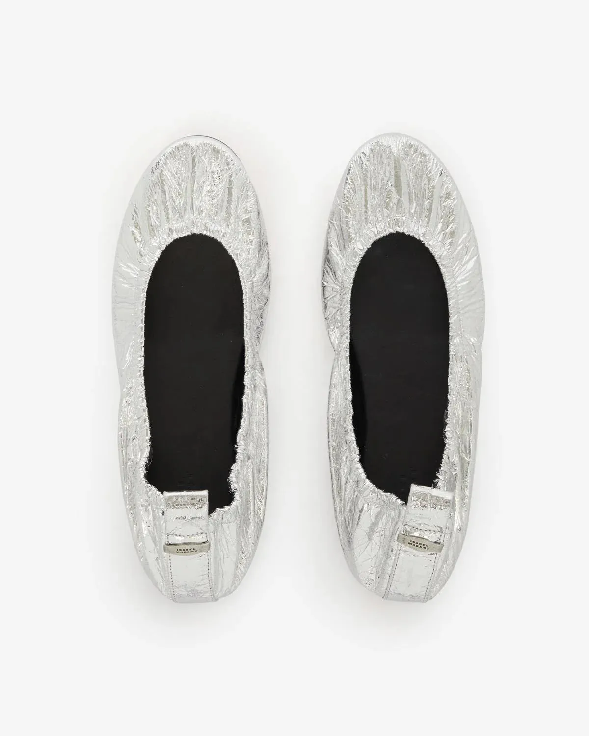 Belna Ballerinas in Silver