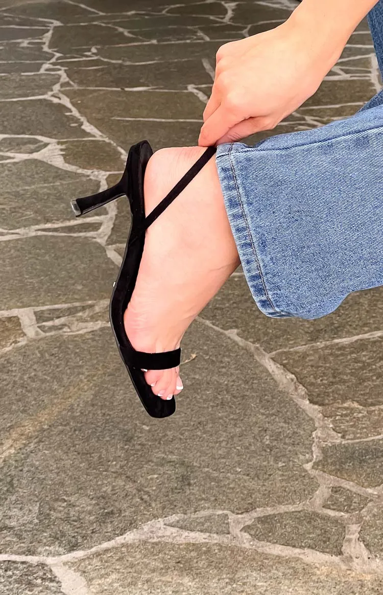 Billini Zayden Black Heels