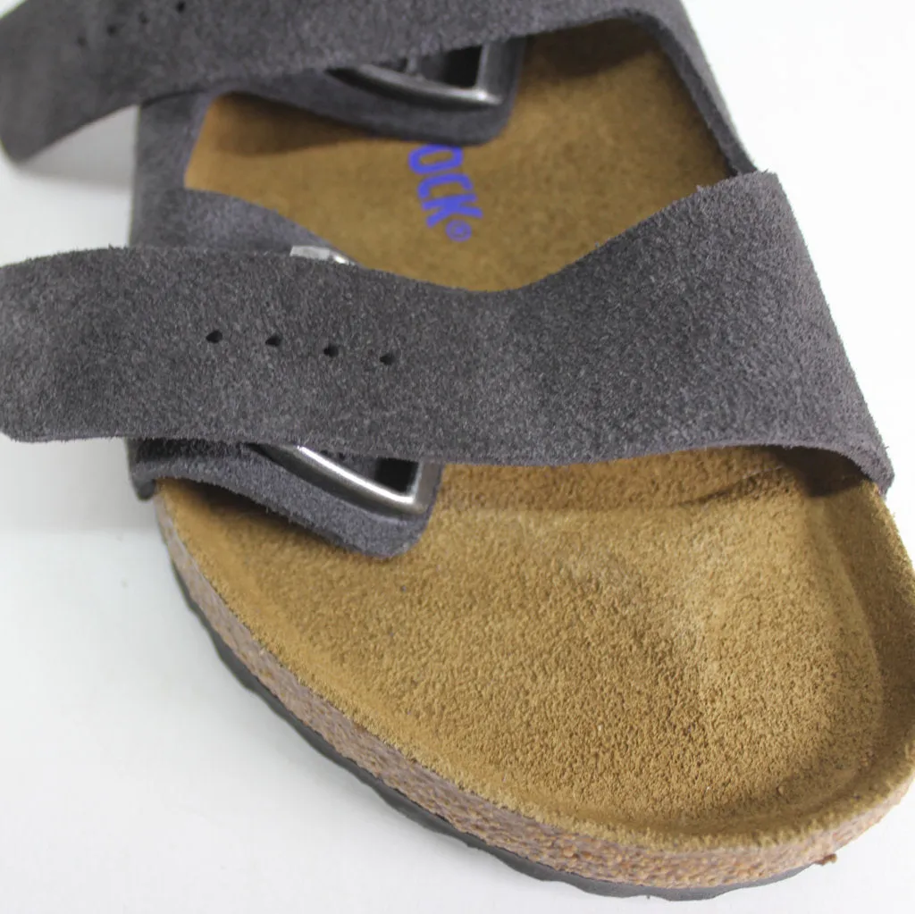 Birkenstock Unisex Sandals Arizona BS Casual Buckle Slip On Suede Leather - UK 9.5