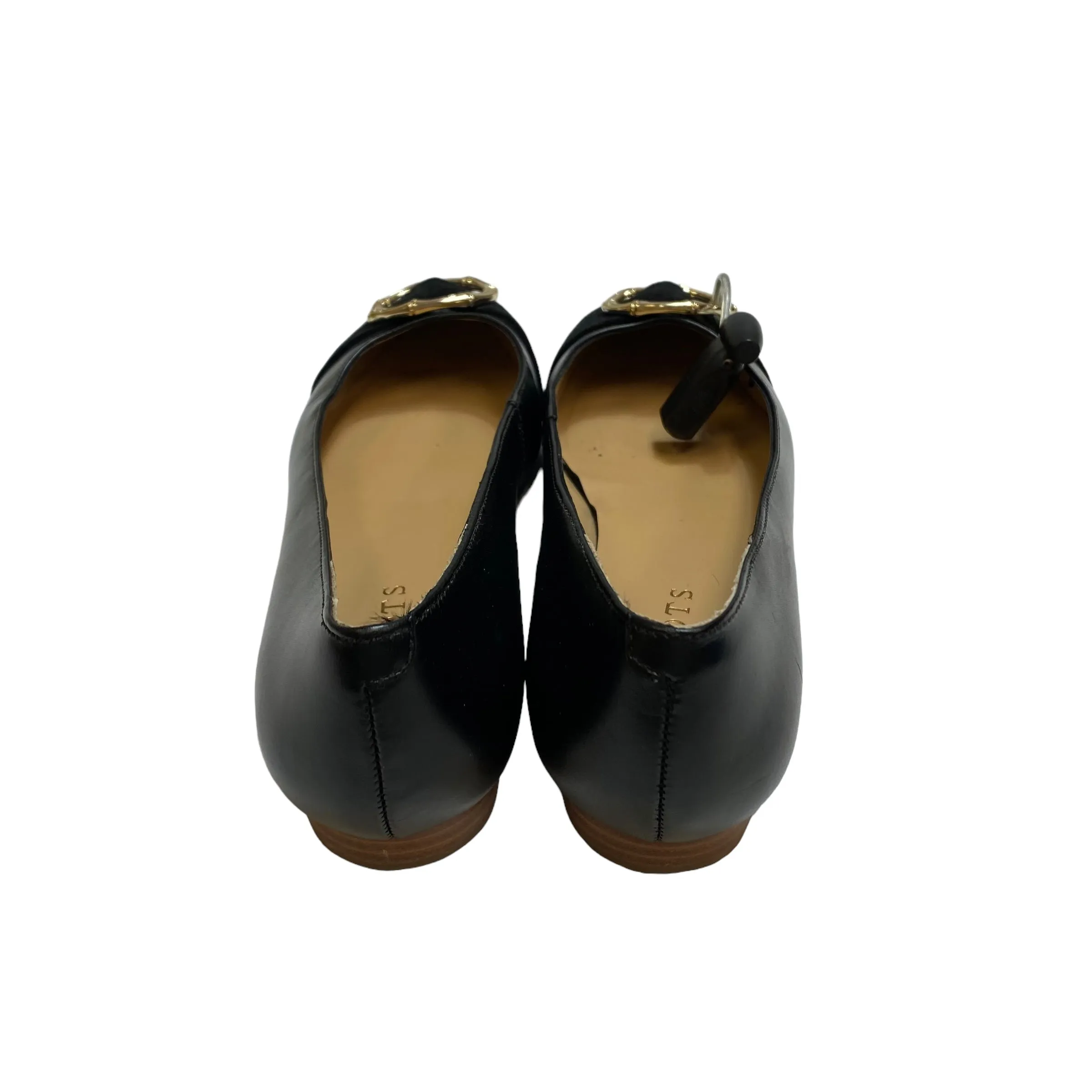 Black Shoes Flats Talbots, Size 6.5