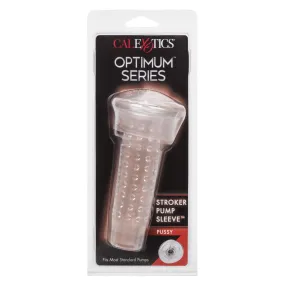 California Exotics - Optimum Series Stroker Pump Sleeve Replacement Pussy (Clear)