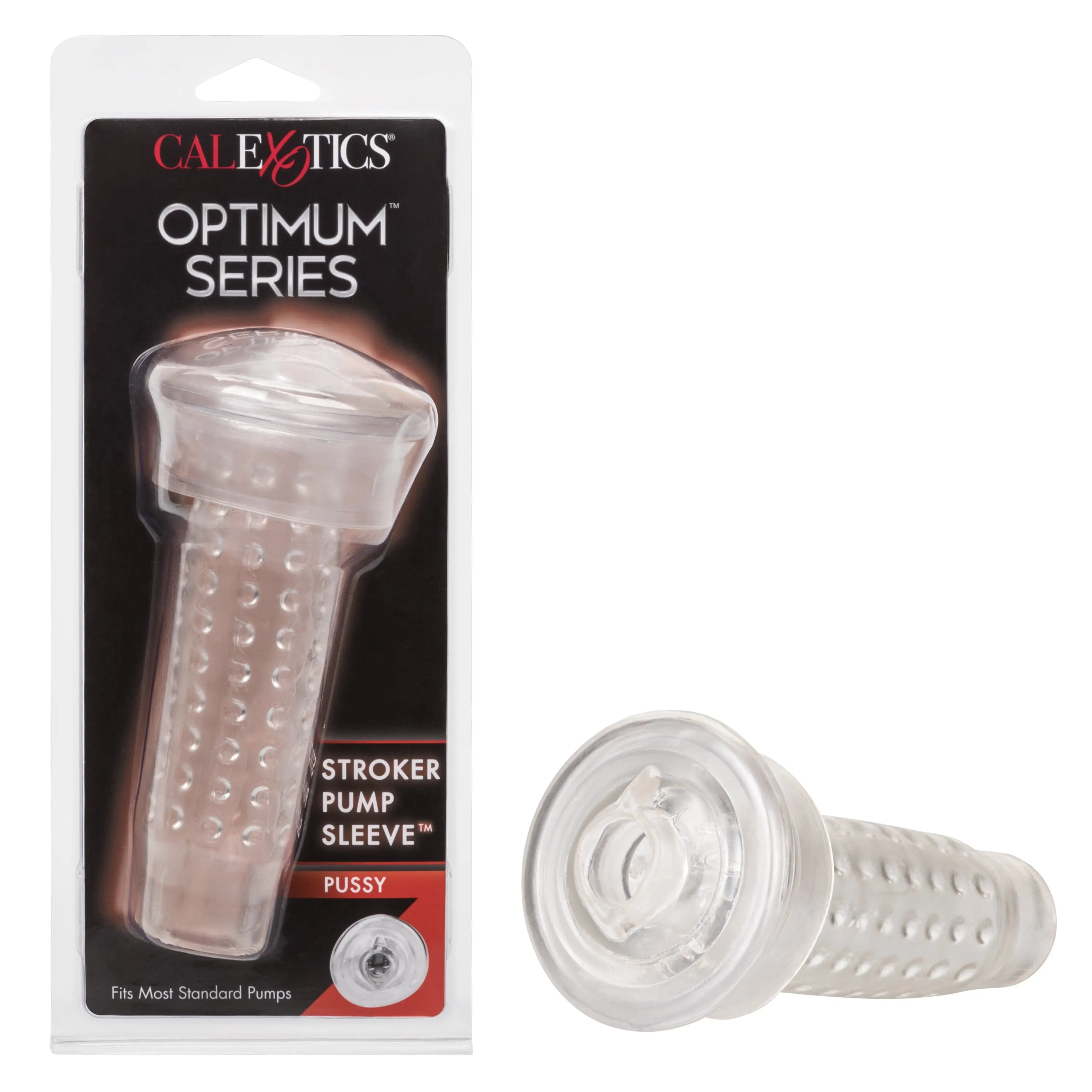 California Exotics - Optimum Series Stroker Pump Sleeve Replacement Pussy (Clear)