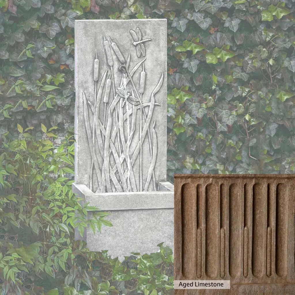 Campania International Dragonfly Wall Fountain