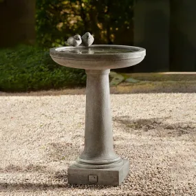 Campania International Juliet Birdbath