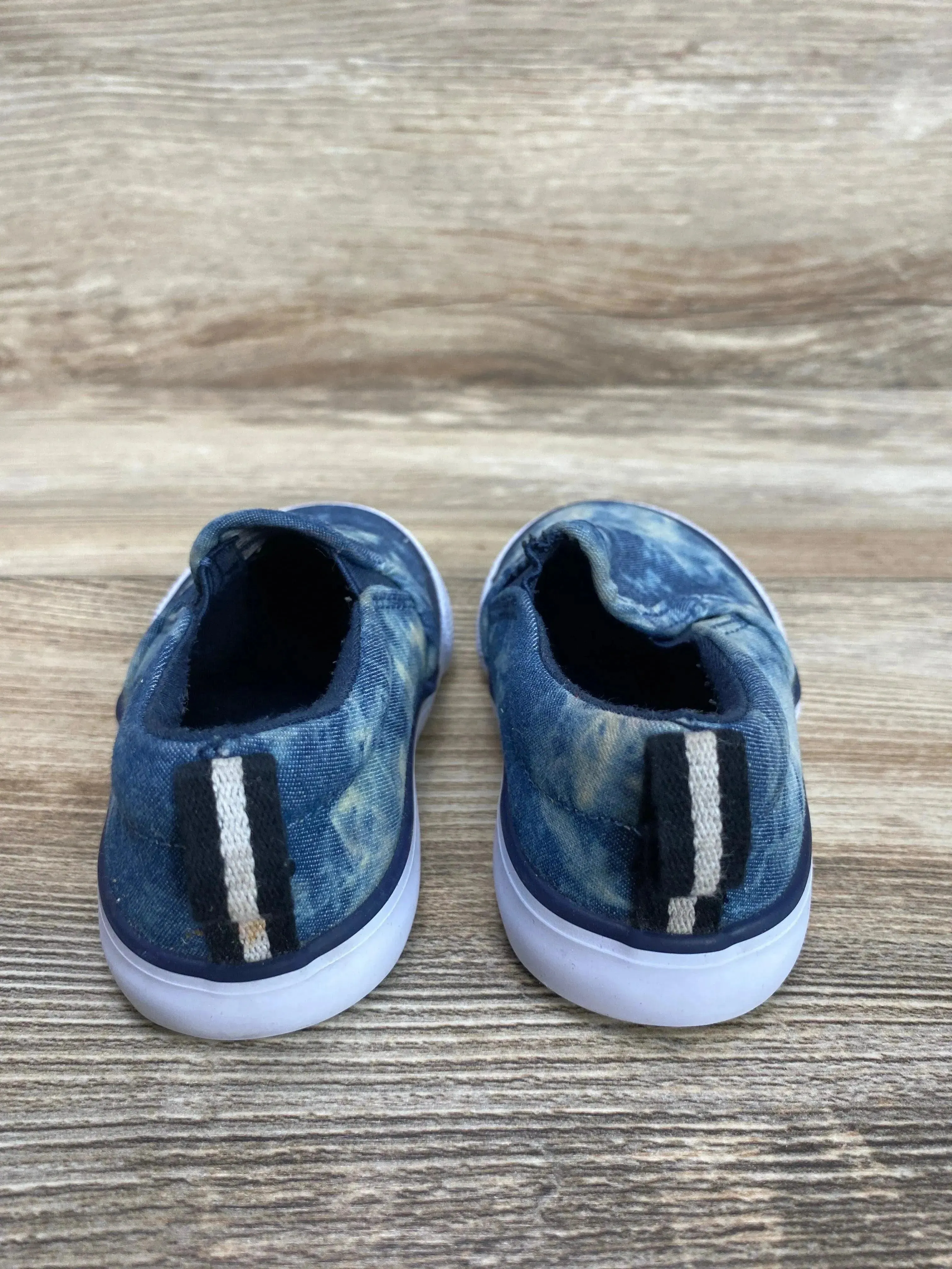 Cat & Jack Blue Keagan Slip-On Tie Dye Sneakers sz 5c