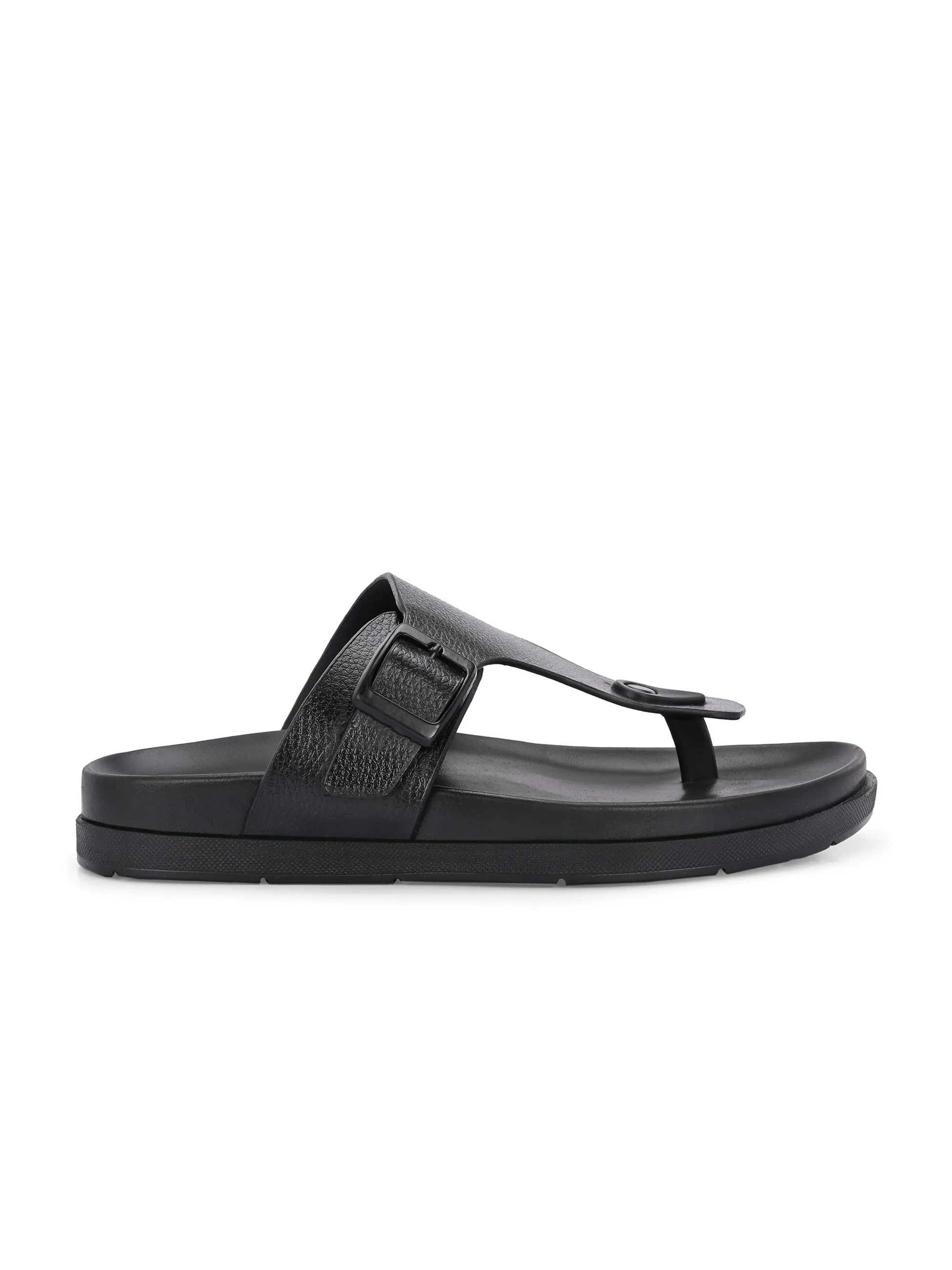 Cloud Black Recovery Sandals