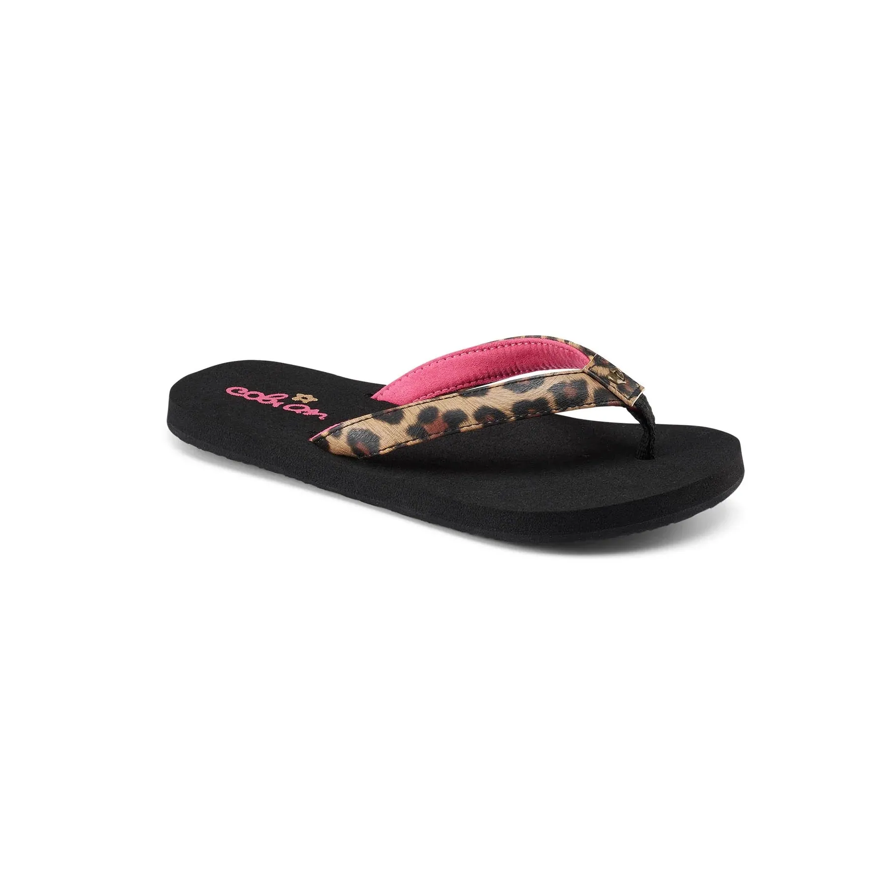 Cobian Kid's Lil Fiesta Flip Flop - Leopard LIF22-961