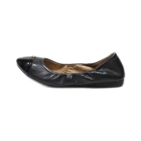 Cole Haan Ballerinas Leather Black Colour For Women