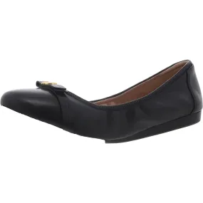 Cole Haan Womens Tova Bow Ballet Leather Dressy Ballet Flats