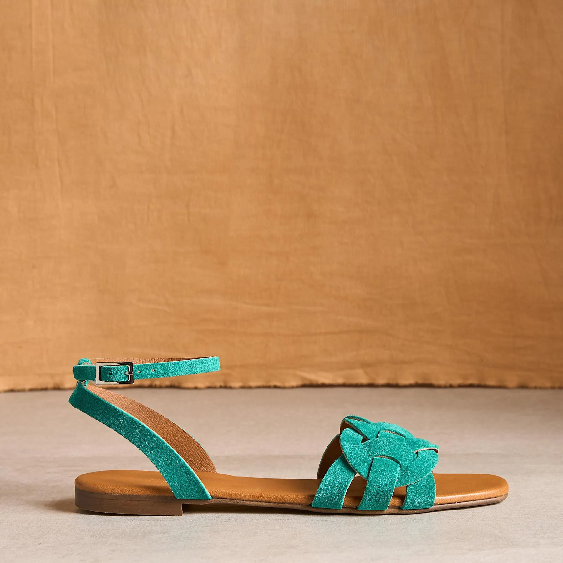 Cosmos Suede Sandals