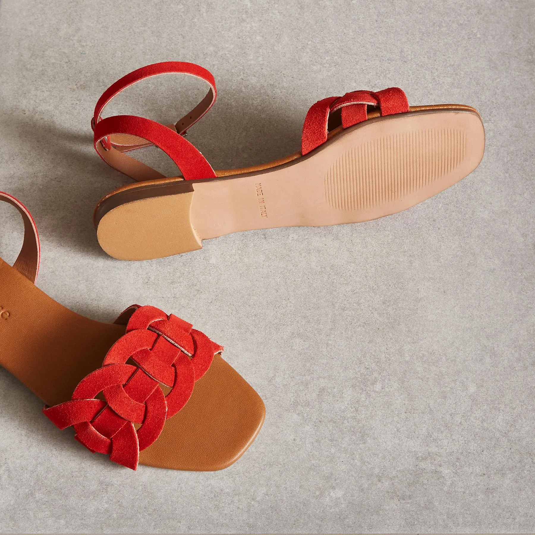 Cosmos Suede Sandals