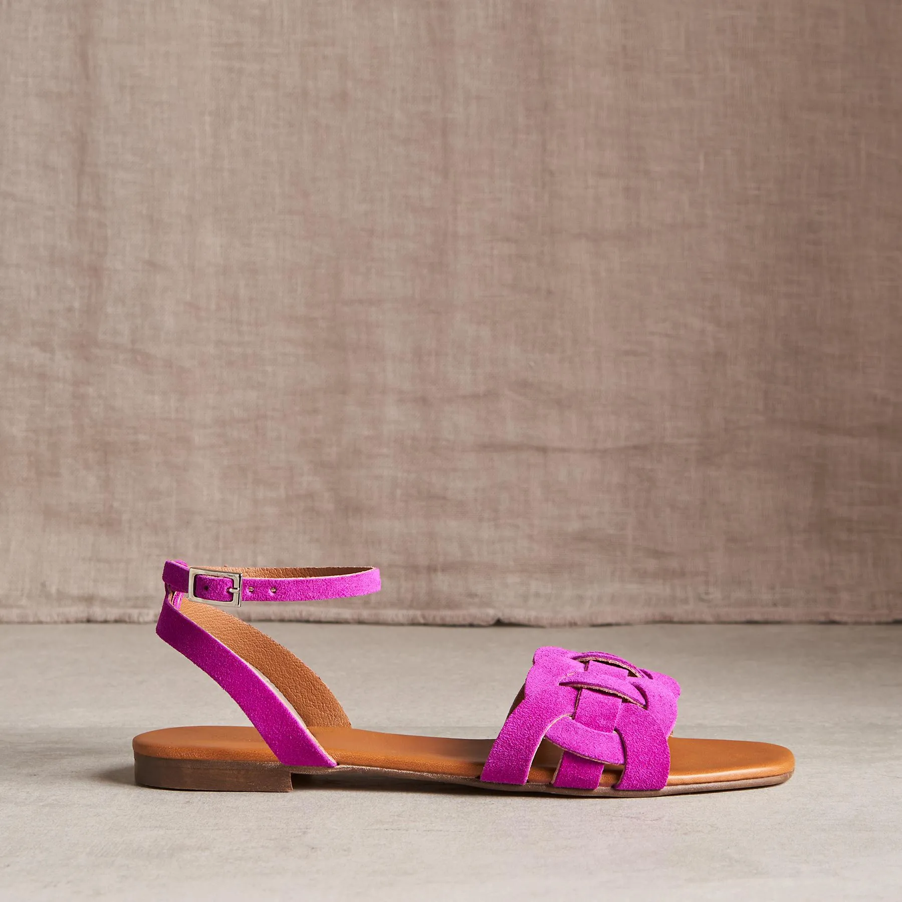 Cosmos Suede Sandals