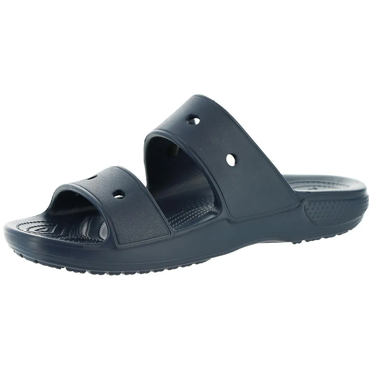 Crocs Mens Classic Slip On Perforated Pool Slides