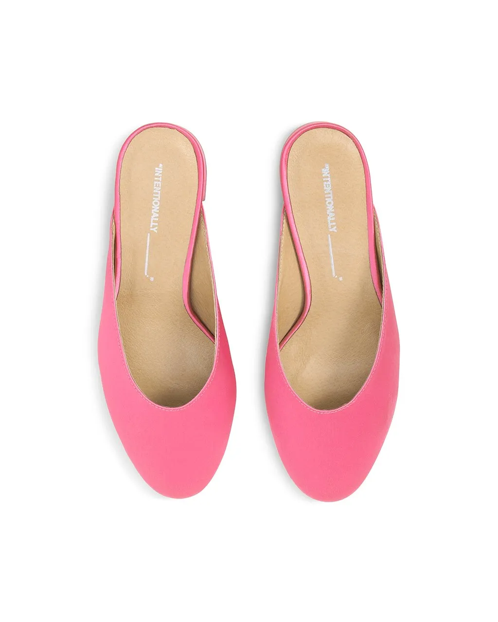 Daisy Heel - Pink Satin