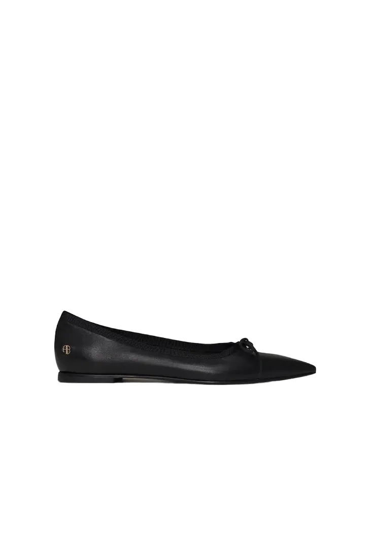 Delphine Flats - Black