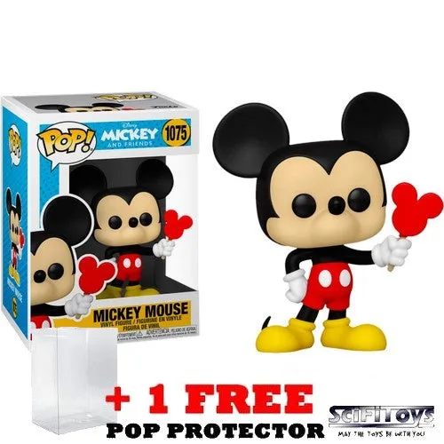 Disney - Mickey Mouse with Popsicle #1075 Pop Vinyl Figure Funko Exclusive