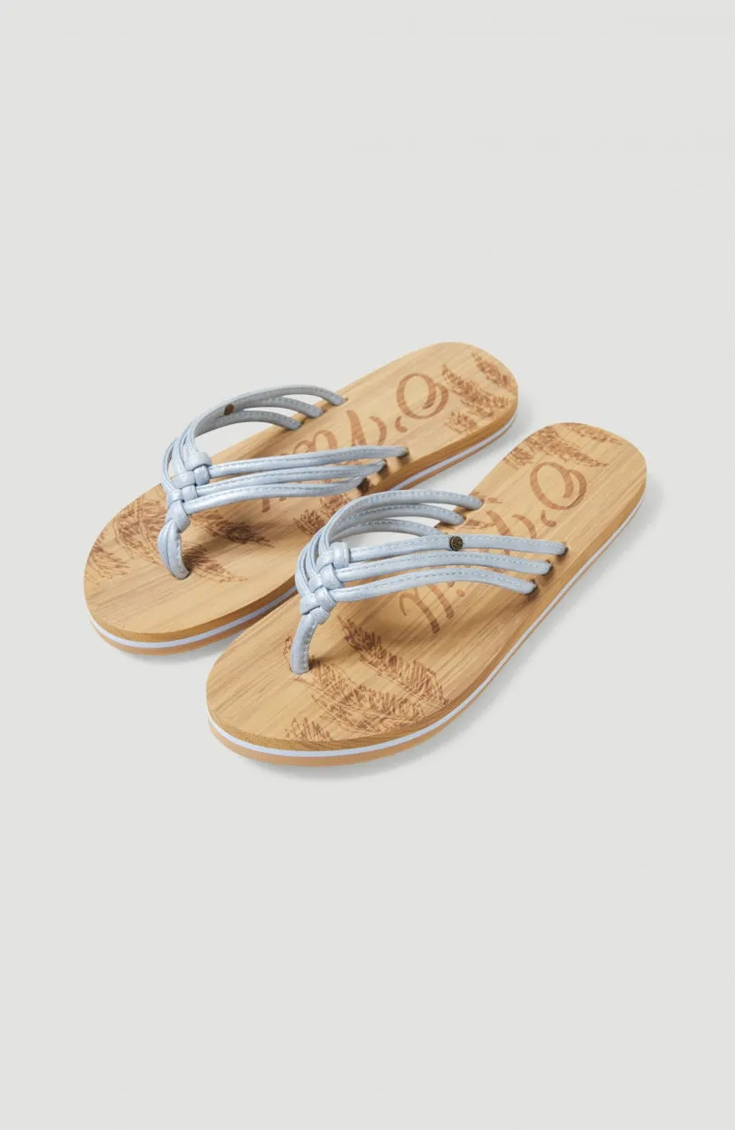 Ditsy Sandals | Cerulean