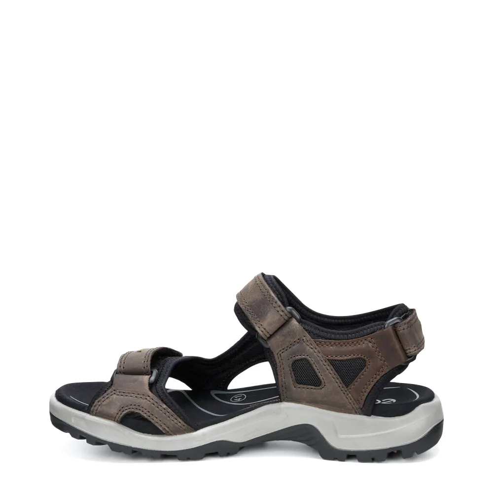 Ecco Men's Yucatan Sandal in Espresso