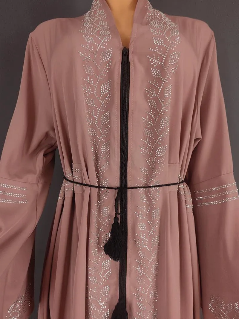 Elegant Women's Arabic Flare Robe