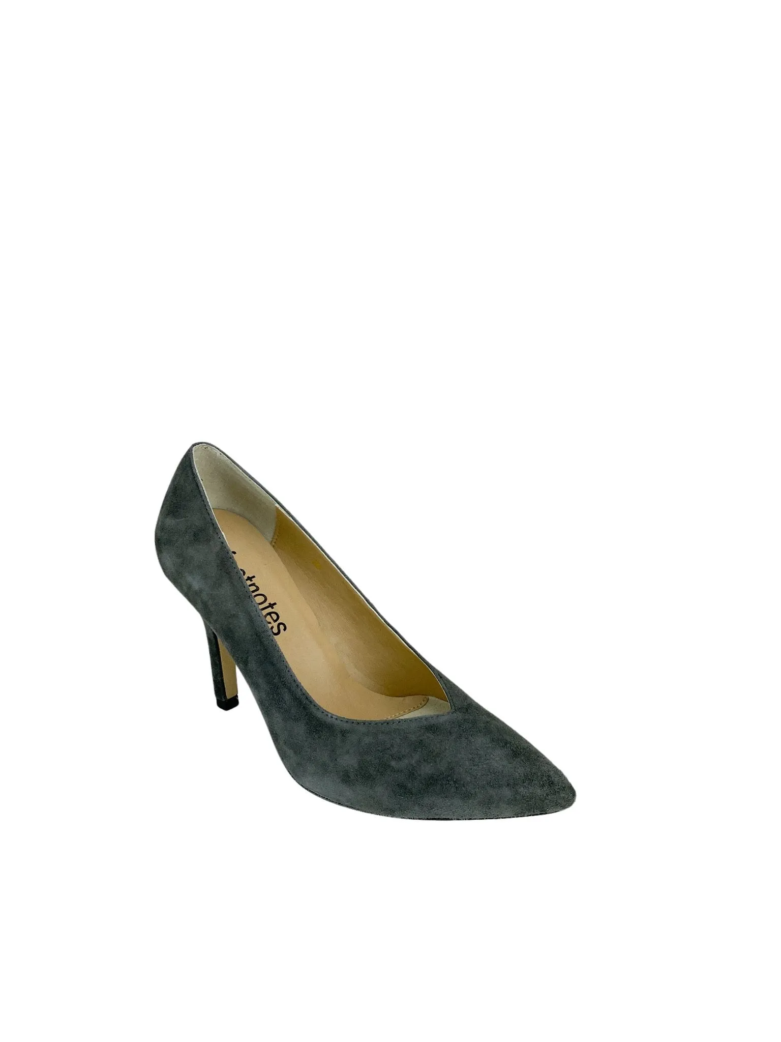 Footnotes, Women's Ileane Suede Pump, Grey, Size 7