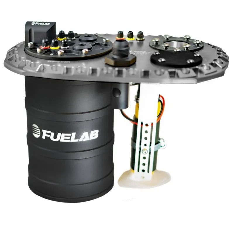 FUELAB 62713-0 Fuel System QSST Titanium with Lift Pump FUELAB 49614, no surge pump