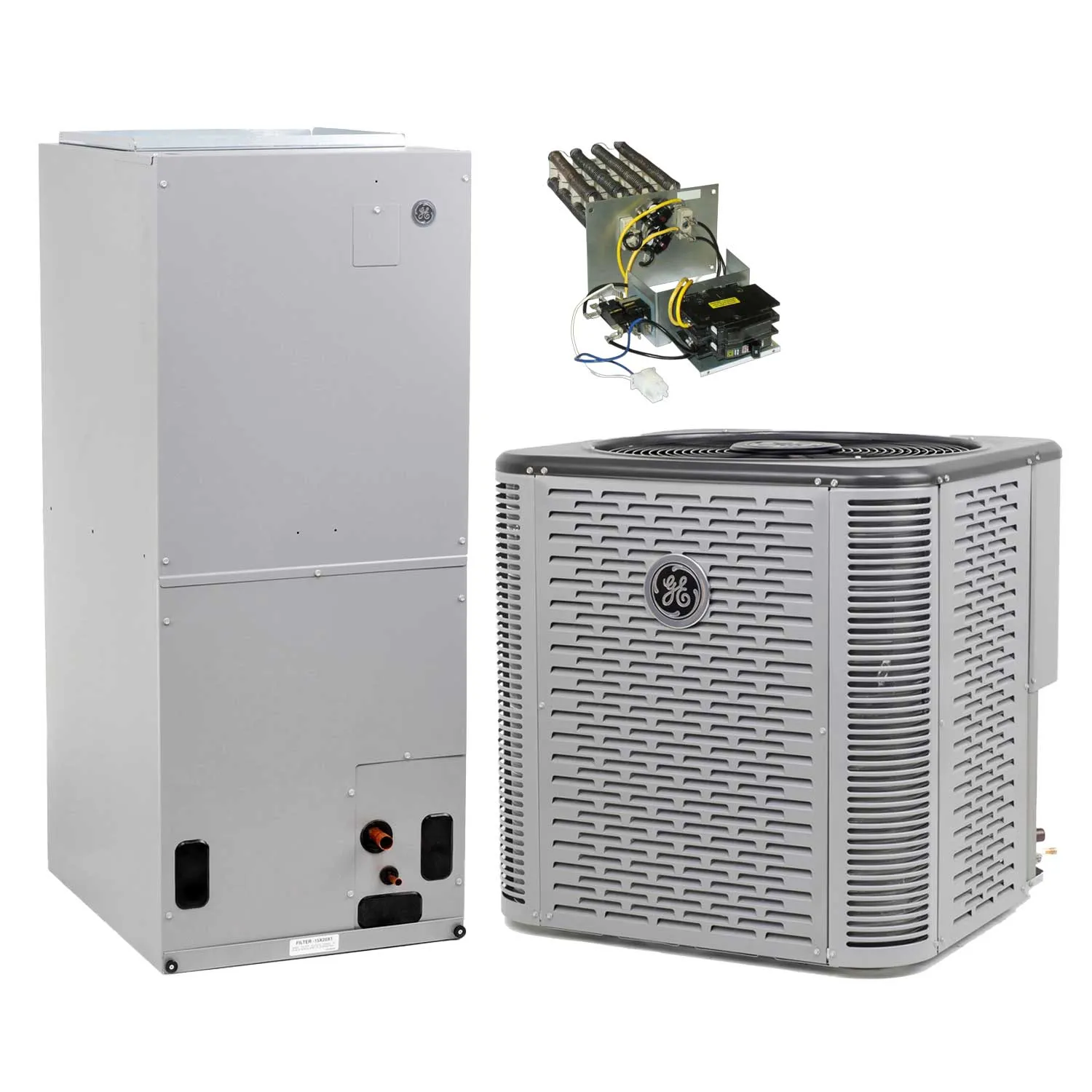 General Electric 2 Ton 14.7 SEER2 Single Stage PSC Multi-Position Heat Pump Split System R-410A