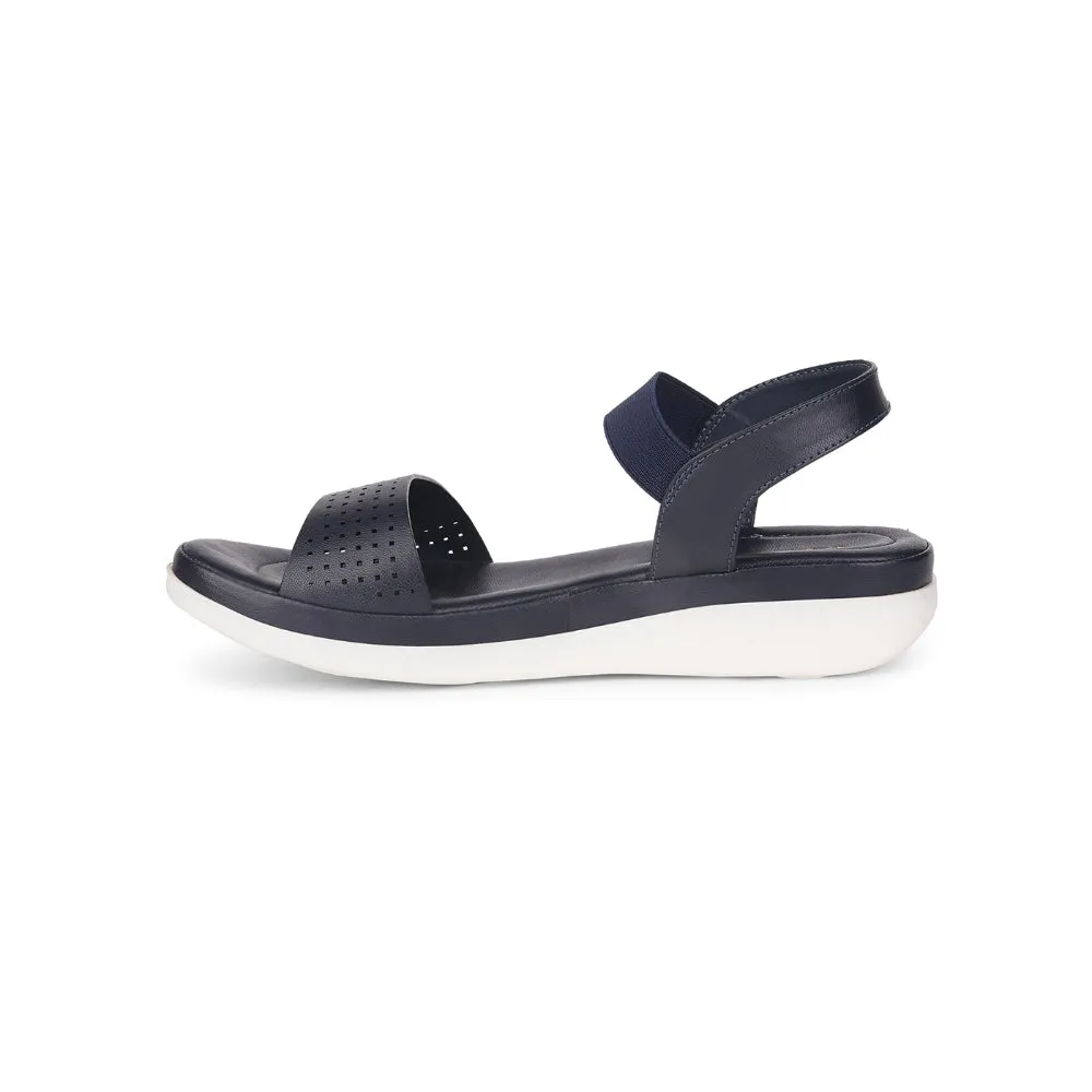 Healers Navy Blue Casual Sandal For Women JD-39 By Liberty