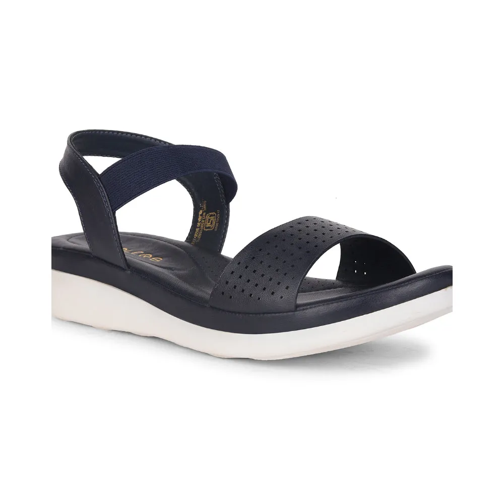 Healers Navy Blue Casual Sandal For Women JD-39 By Liberty