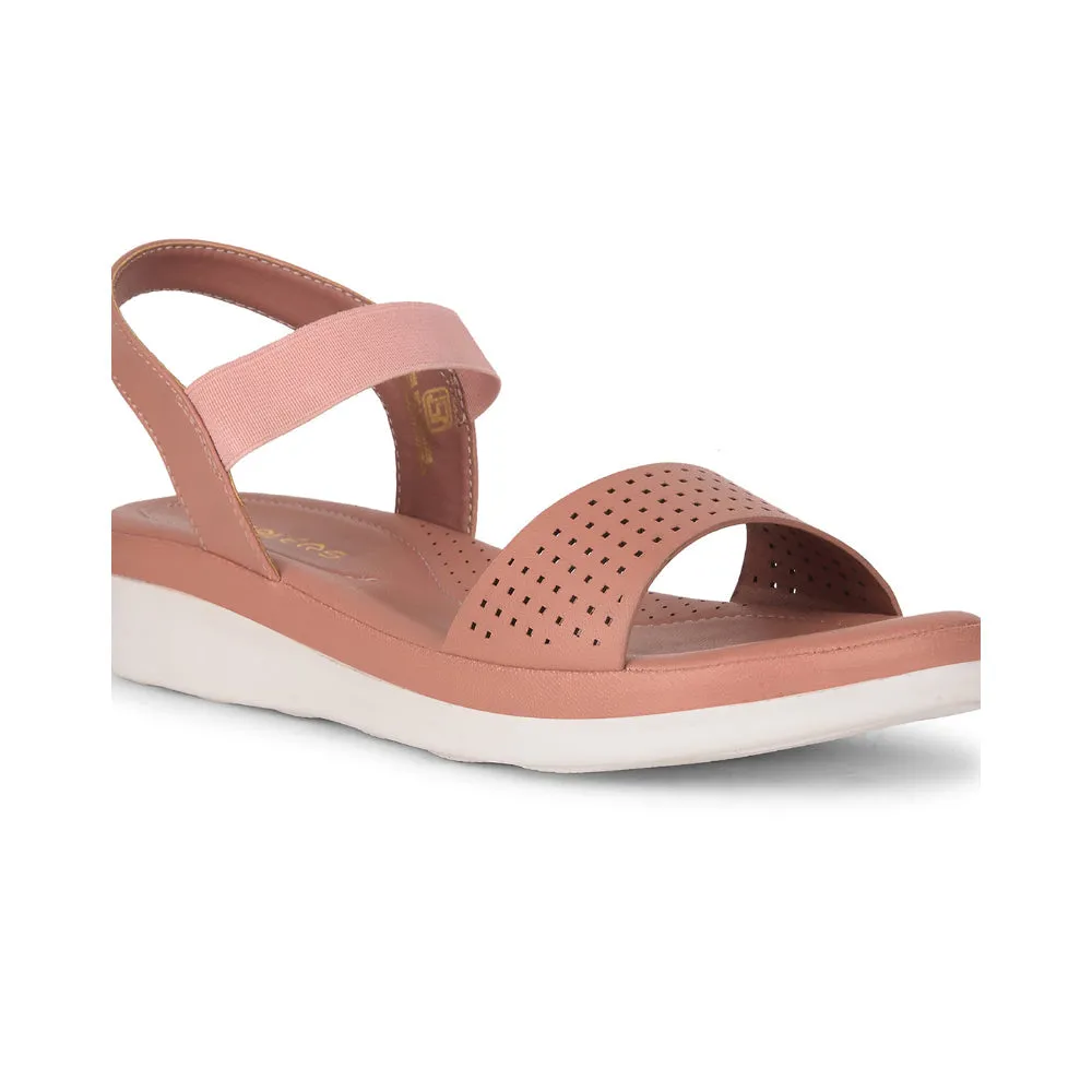 Healers Peach Casual Sandal For Women JD-39 By Liberty